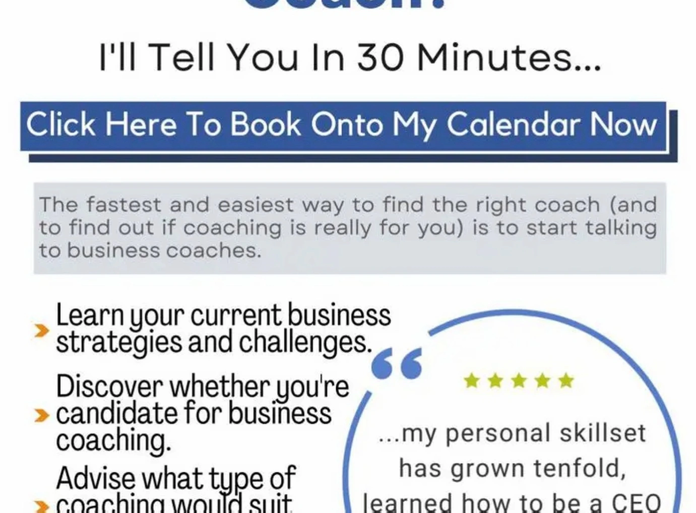 Multi-currency business coaching